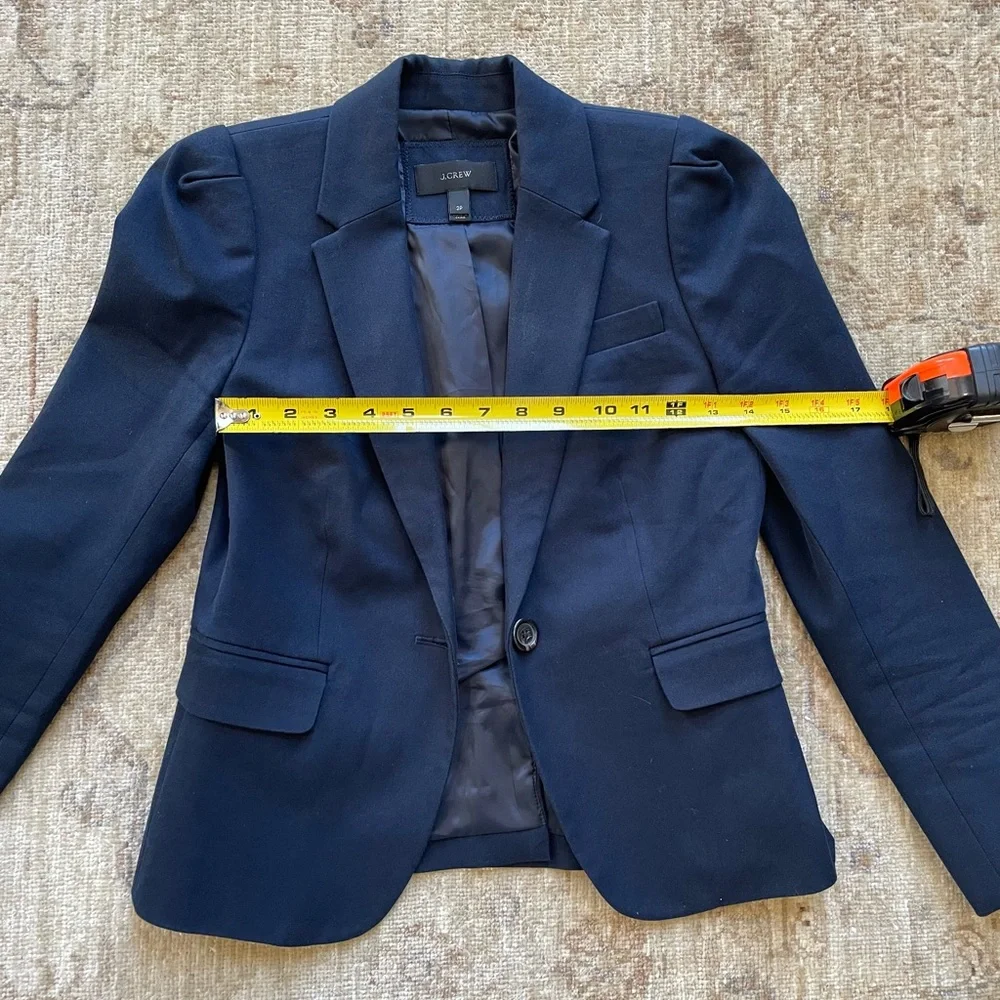 J. Crew Dark Blue Women's Blazer - Picture 9 of 11